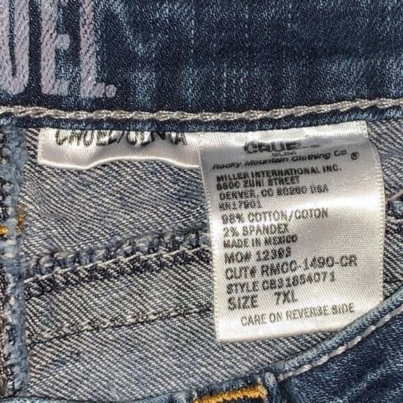 Cruel Denim Womens Embellished Bootcut Jeans Size 7XL - Picture 5 of 10